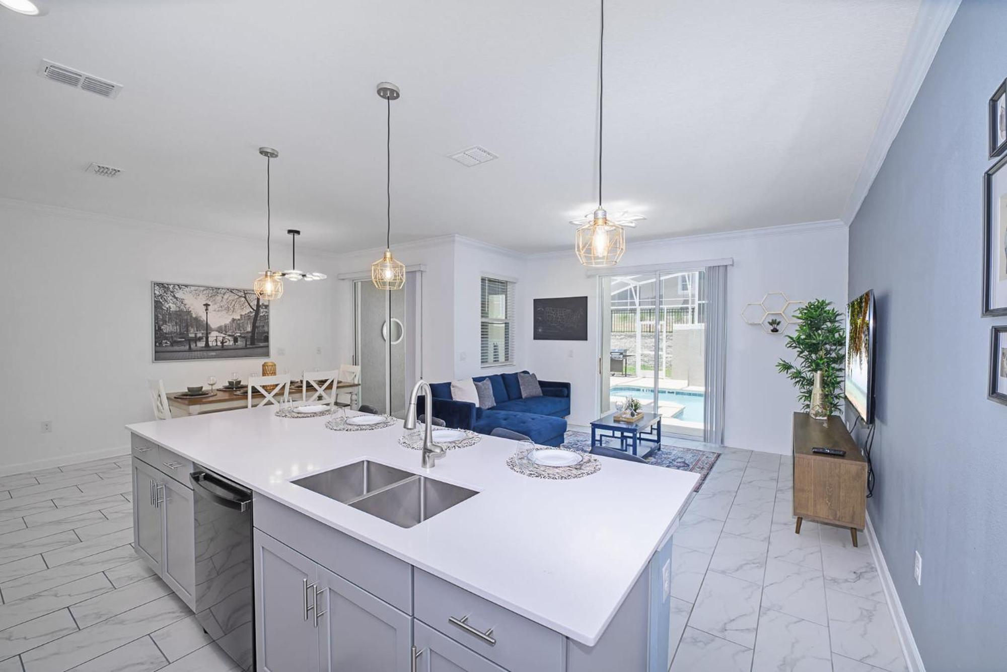 Upstay - Championsgate Home W Private Pool & Bbq Kissimmee Bagian luar foto