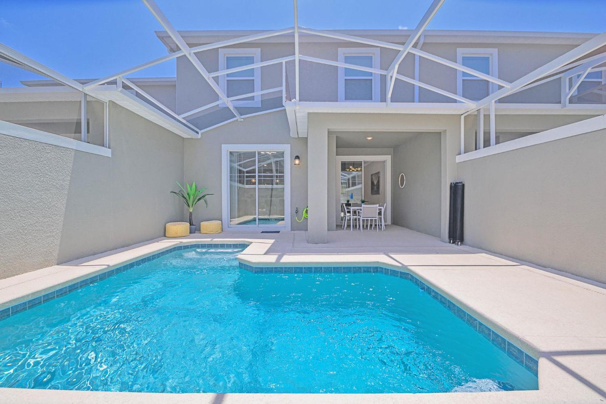 Upstay - Championsgate Home W Private Pool & Bbq Kissimmee Bagian luar foto
